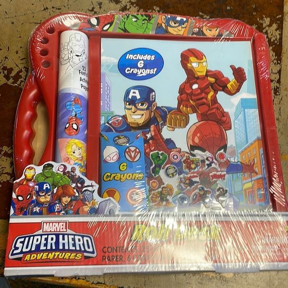 Marble superhero adventures roll desk - Picture 2 of 6